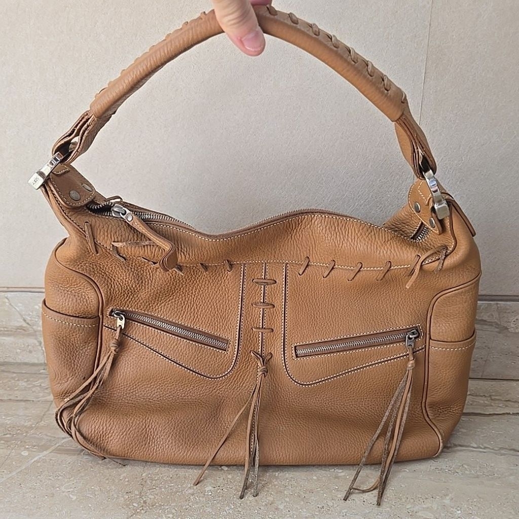 《PRELOVED》TOD'S brown woman bag