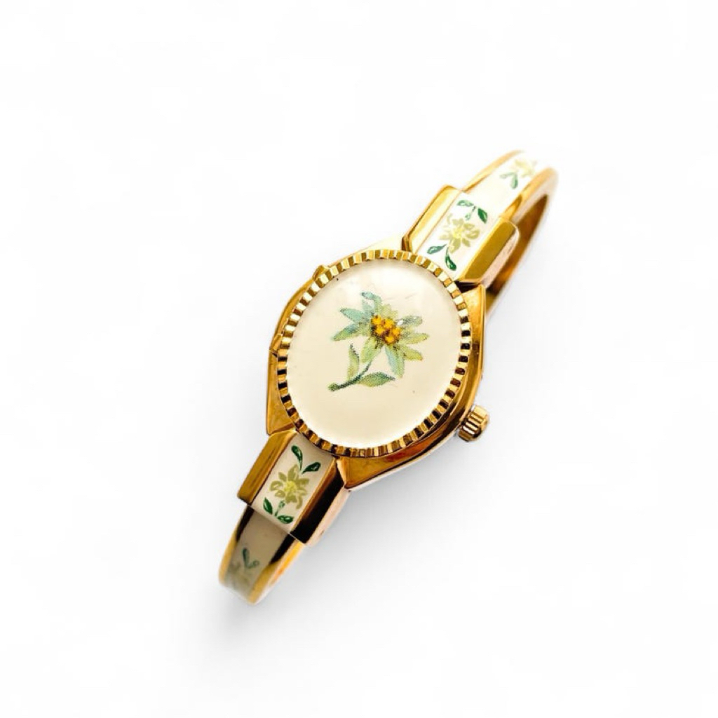 andre mouche peekaboo bangle watch