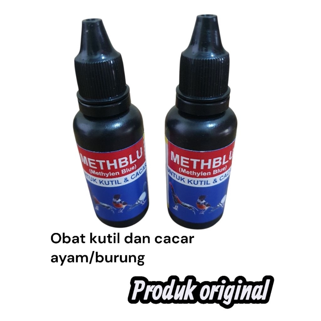 METHBLUE_ OBAT KUTIL/CACAR AYAM BURUNG