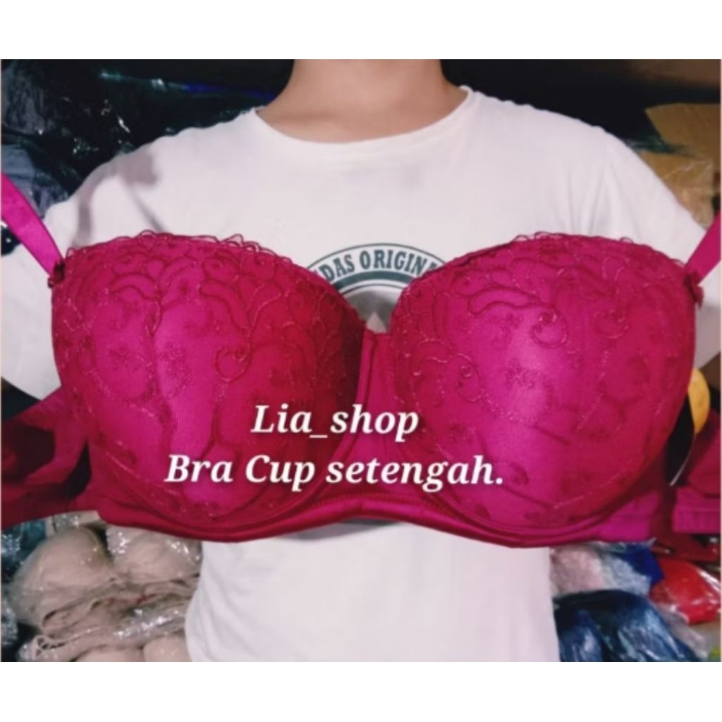 Bra kawat push up Bra import cup 1/2 698  Cup F Jumbo Cup