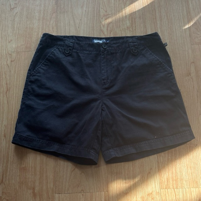 Hotpants D92 black hitam chino katun cotton chinos polos unisex Celana Pendek celpen Short mini leng