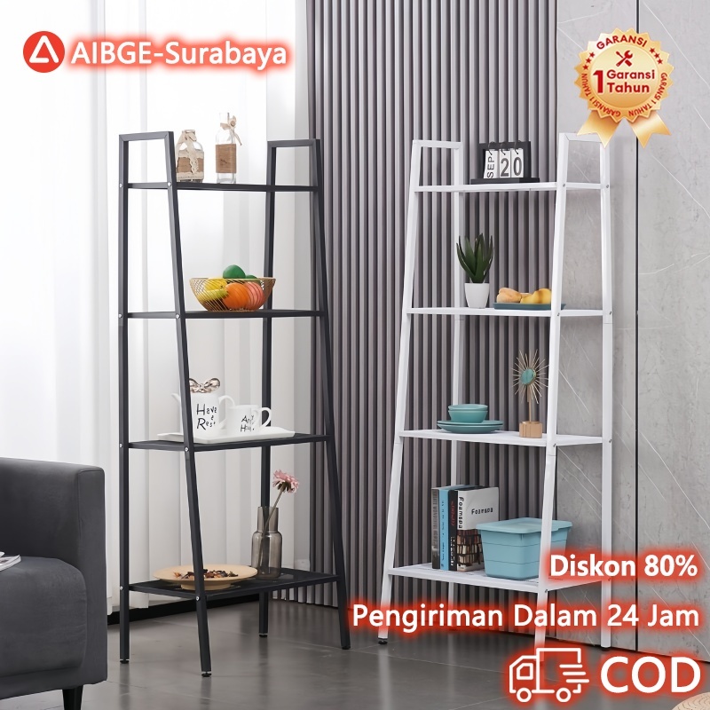 [Surabaya Express]Rak Besi Susun Rak Buku Rak Dapur Rak Bunga Rak Layer Besi Lerberg Seri Rak Pajang