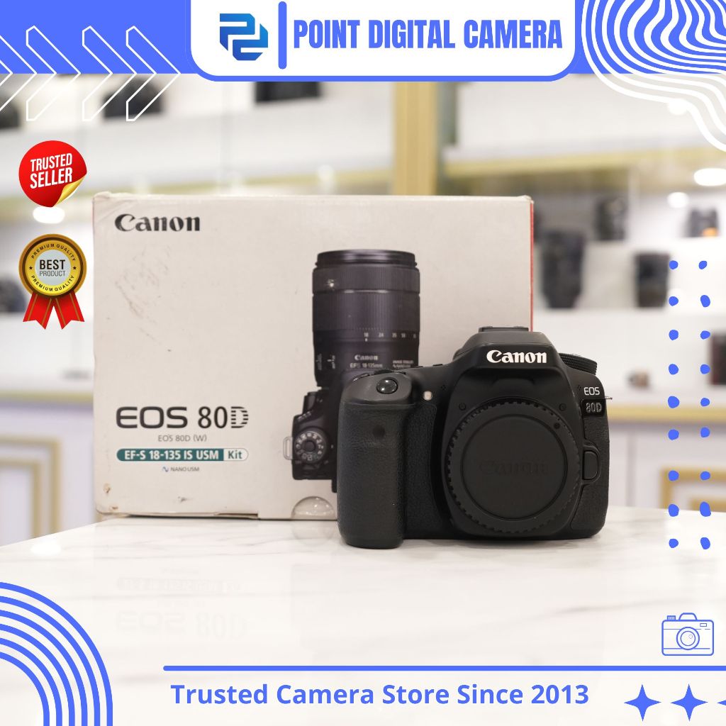 Kamera Camera Canon 80D body Only