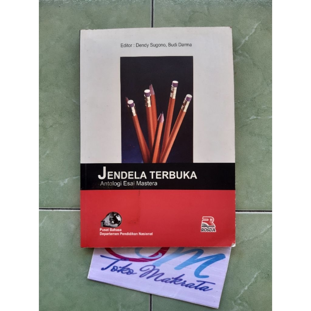 buku sastra JENDELA TERBUKA antologi esai mastera