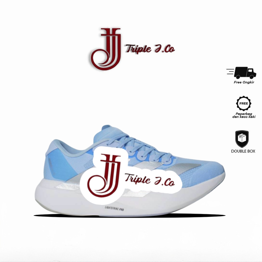 Sneakers Adizero Evo Sl Glow Blue Silver