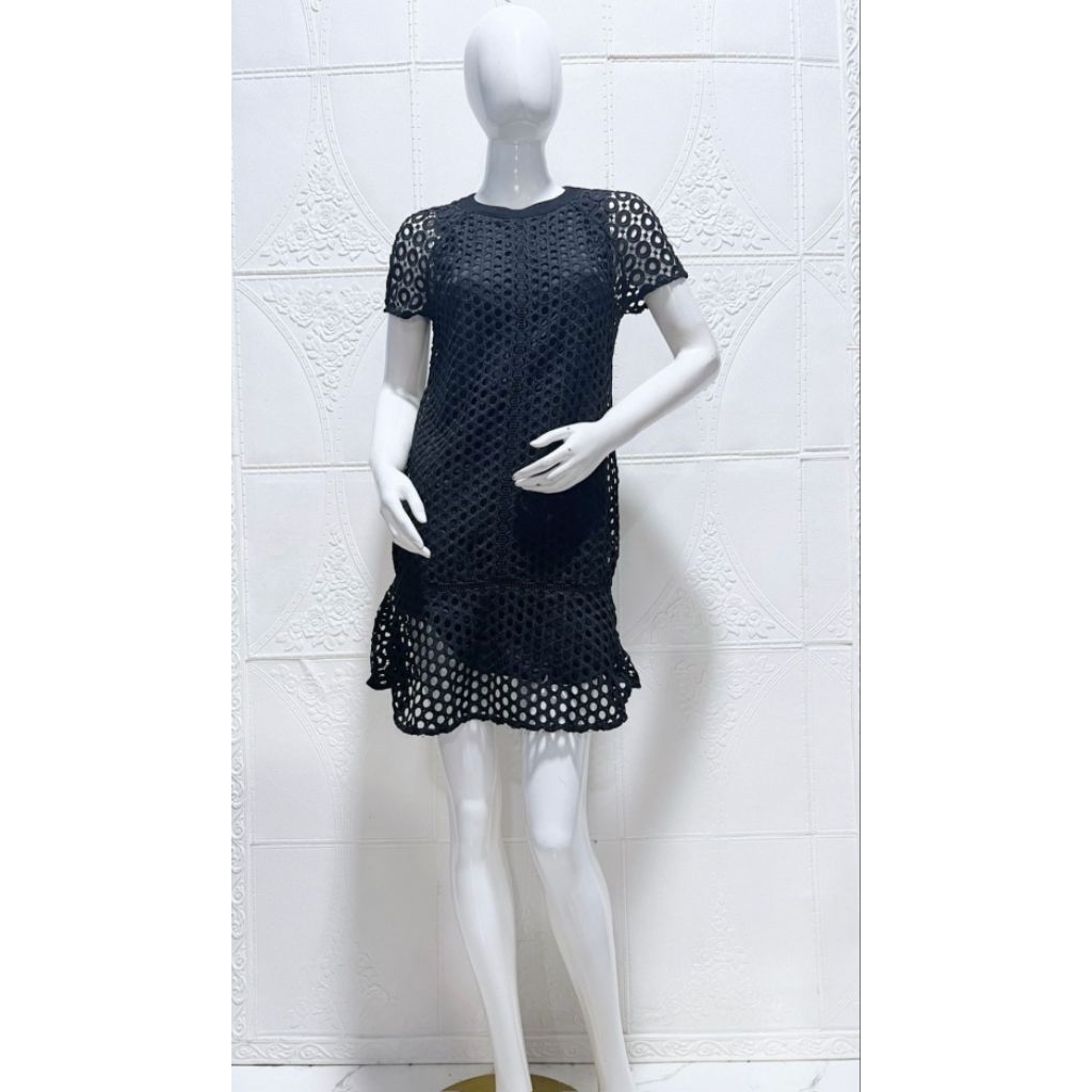 dress calvin klein navy