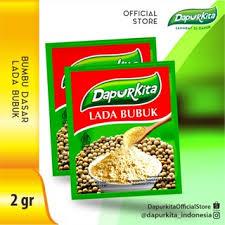 BUBUK LADA INSTAN RENCENG MERK DAPUR KITA