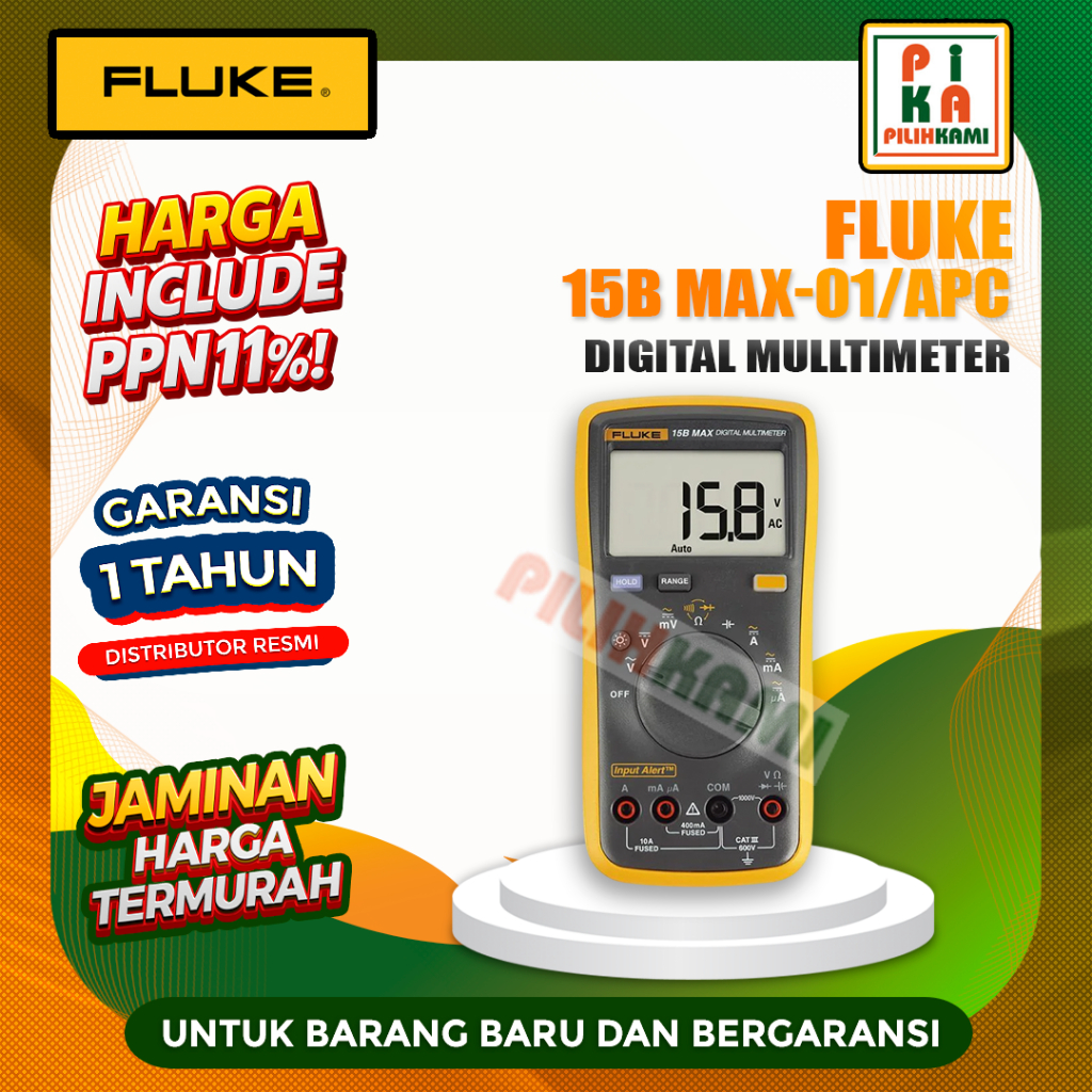 FLUKE 15B MAX-01 MULTIMETER