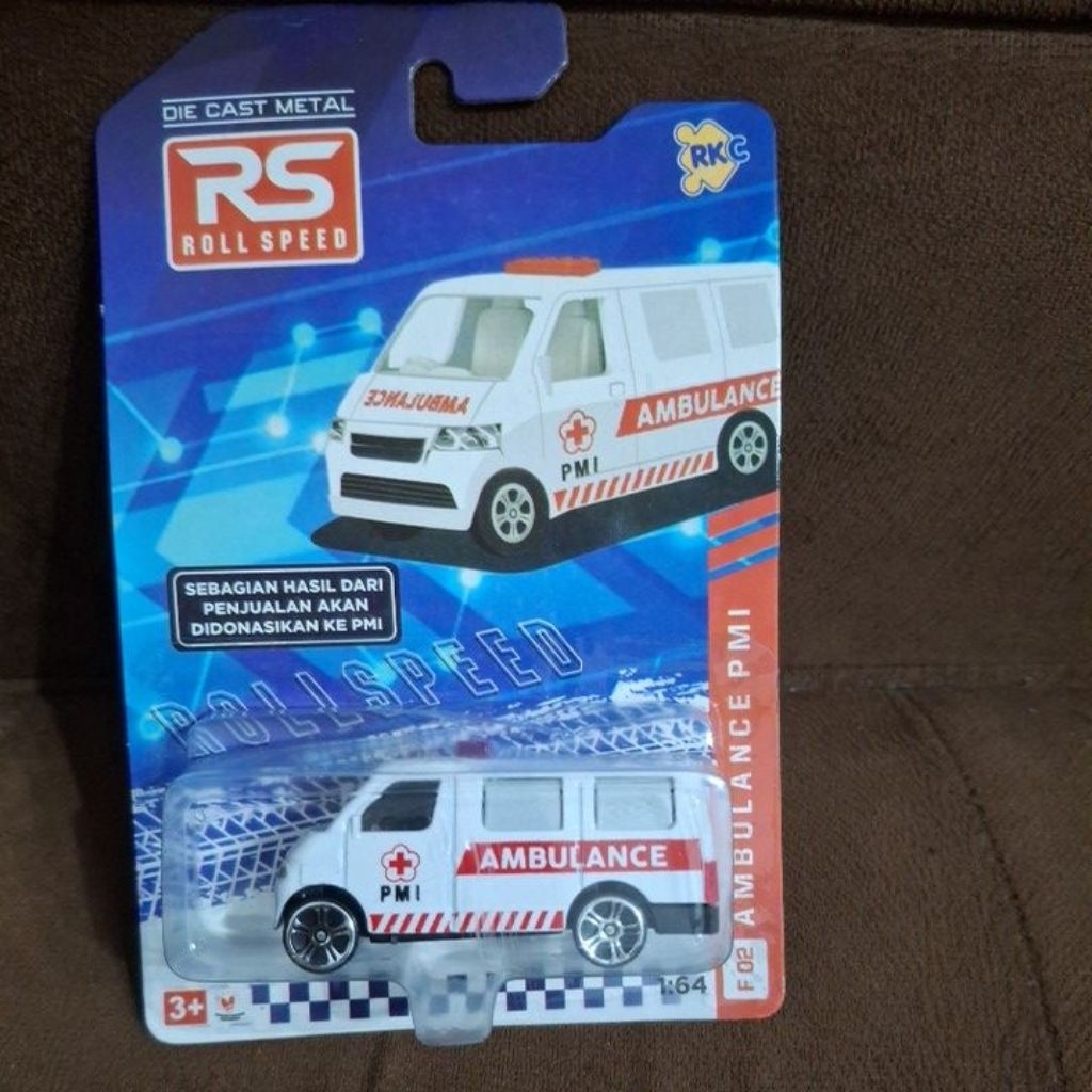 ambulance pmi roll speed diecast