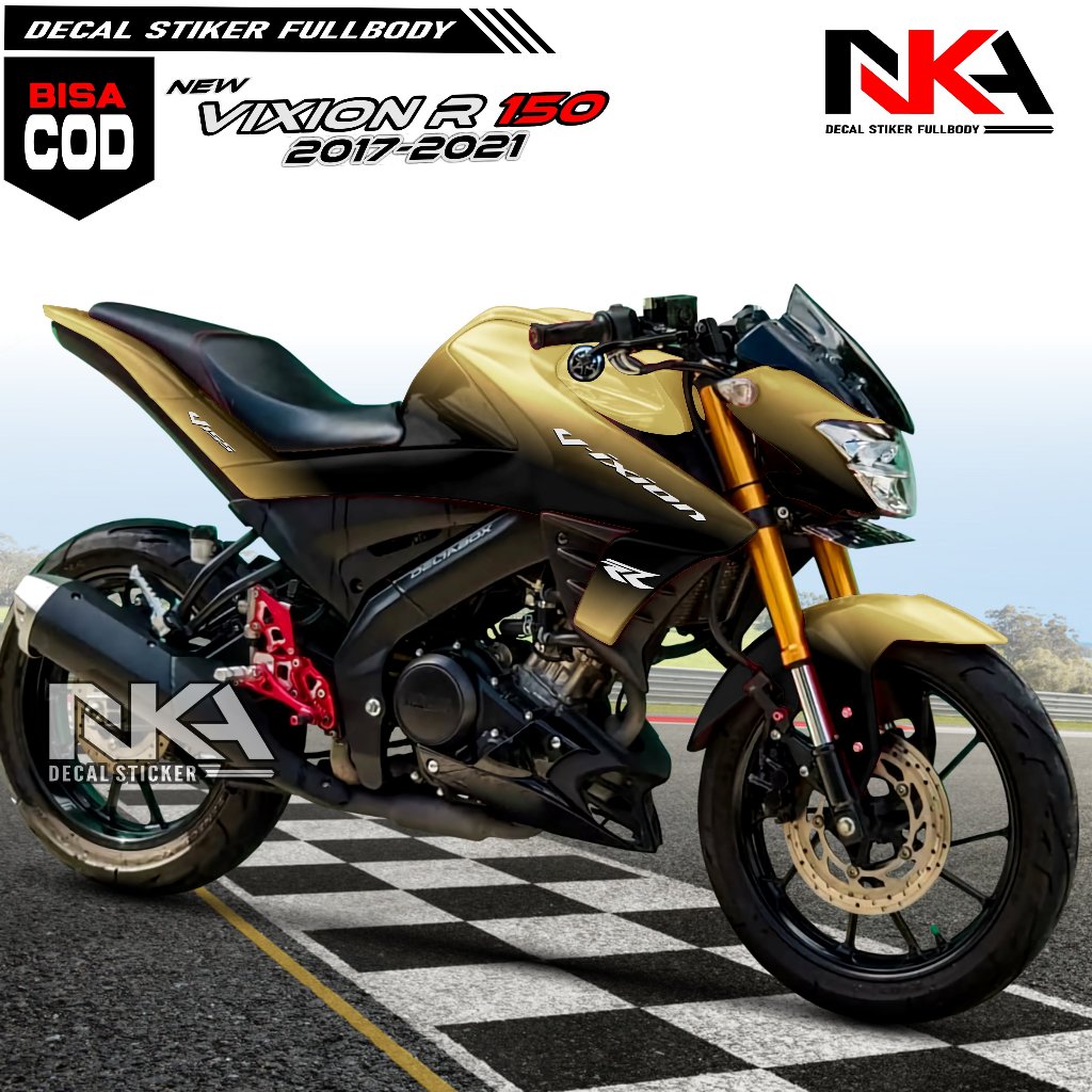 COD Ea Decal Stiker Fullbody Vixion R 150 Decal Stiker Variasi Motor Vixion R150