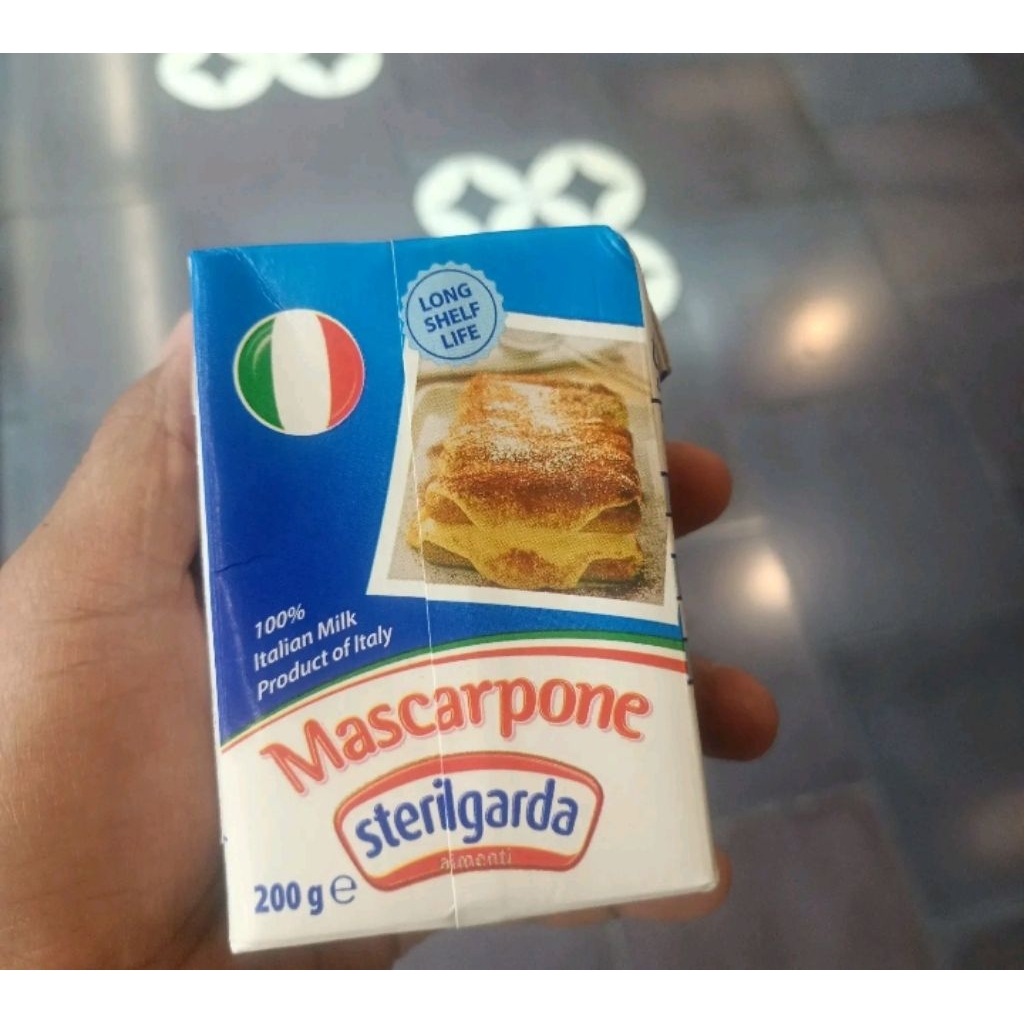 sterilgarda mascarpone 200ml mascarpone cheese