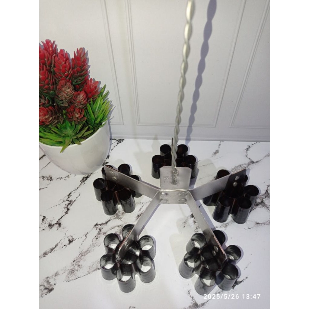 Cetakan seroja Besar rangkep 5