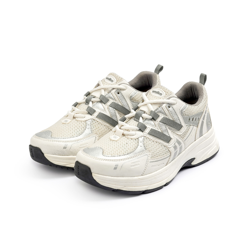 Walko - Sepatu Sneakers Casual Pria Wanita Esprit Sport Style White