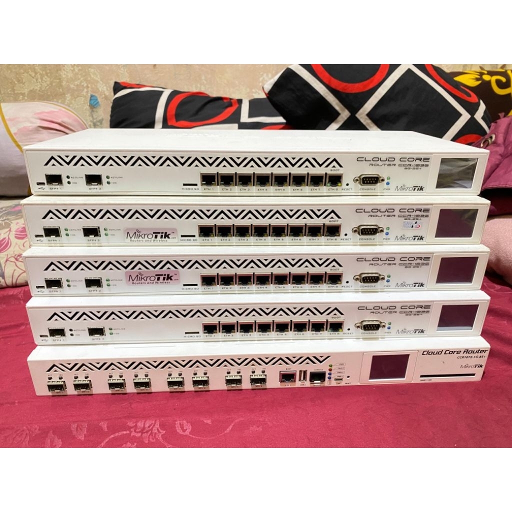 Mikrotik CCR1036 / CCR 1036 8G 2S+ V1 Bekas Second Normal Garansi