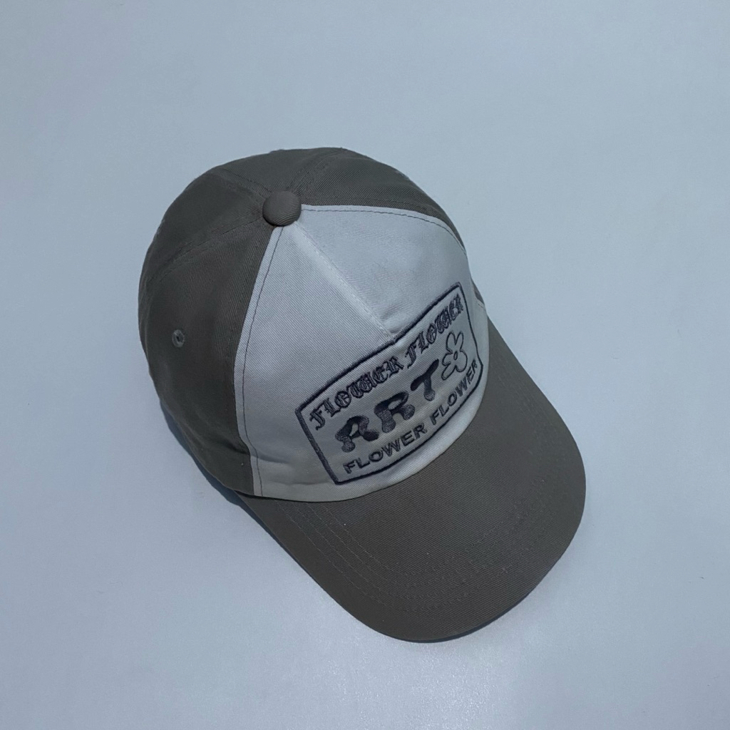 TOPI RRTM FLOWER TWO TONE CAPS