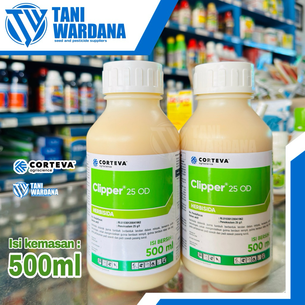 Clipper 25 od 500ml - herbisida selektif padi