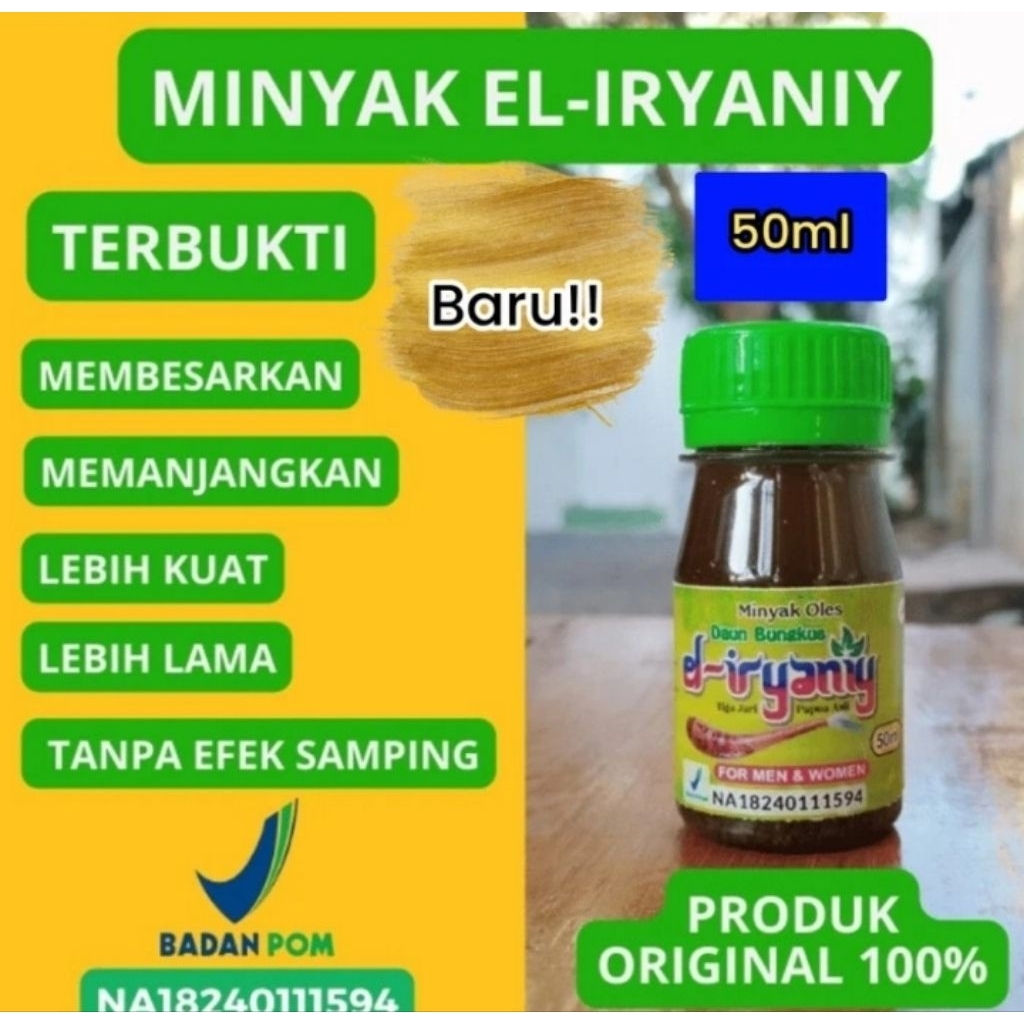minyak el iryaniy original asli