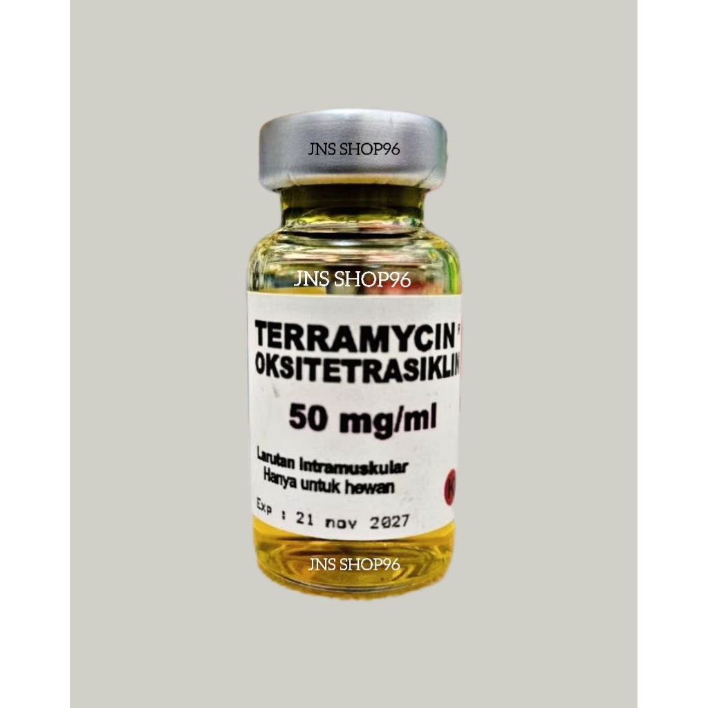 TERAMYCIN 5ML OBAT AYAM SAKIT NGOROK CRD KOLERA KORISA LUMPUH PINCANG SNOT FLU PILEK BATUK INFEKSI L
