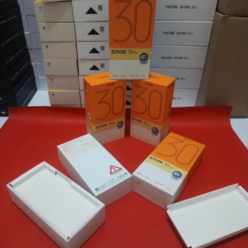 Dus Atau Box Hp Techno Spark 30 Pro Original