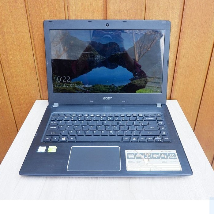 Leptop Acer Aspire E5-475G Intel Core i3-6006U NVIDIA 940MX Ram 16Gb 512Gb Normal Siap Pakai - Lepto