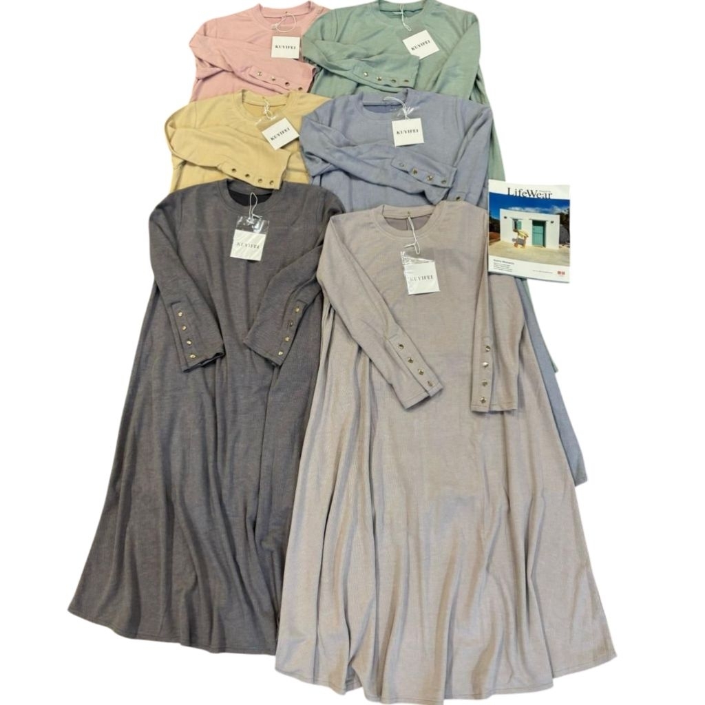 GAMIS KNIT PREMIUM KUYIFEI NON BUSUI