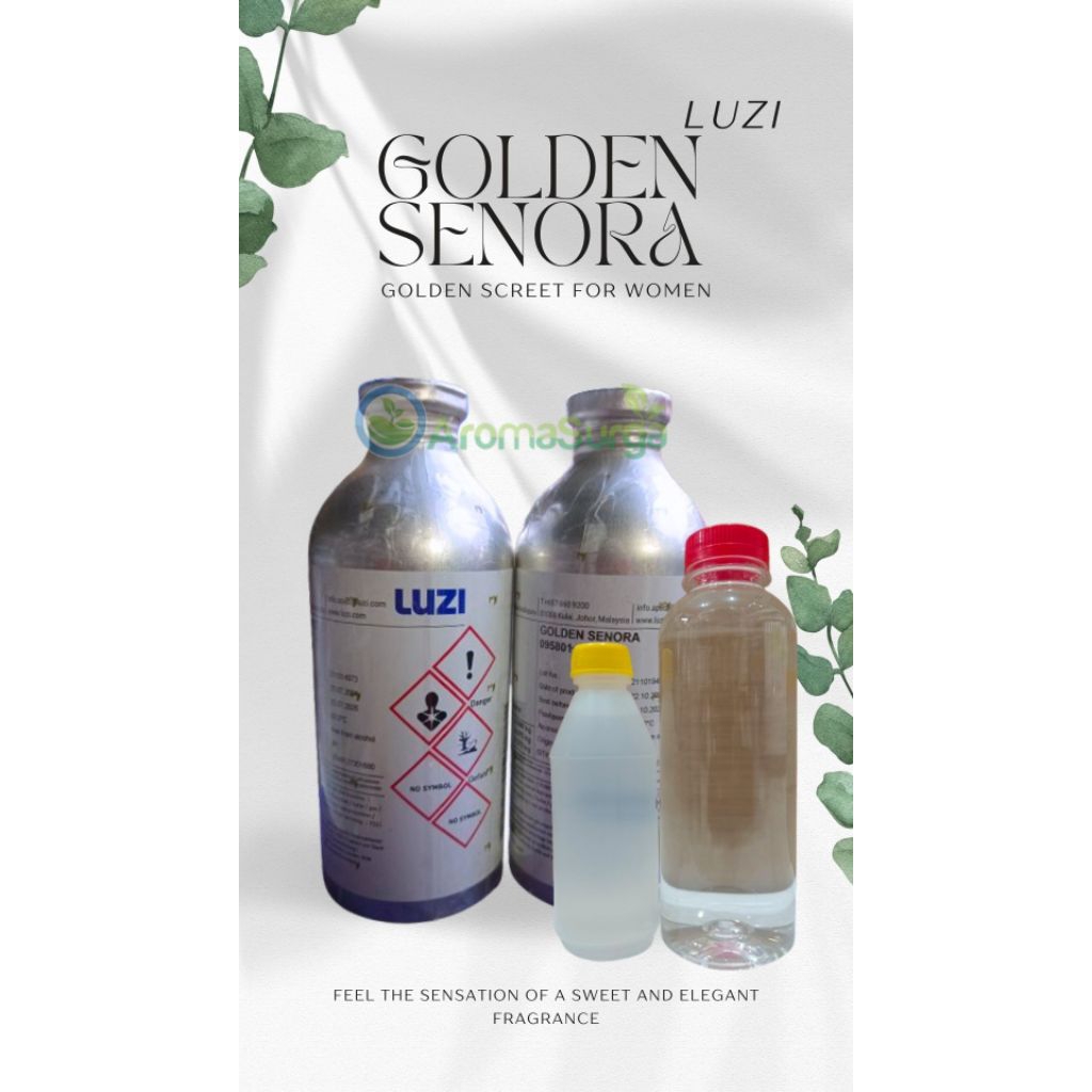 GOLDEN SENORA LUZI | BIBIT PARFUM LUZI