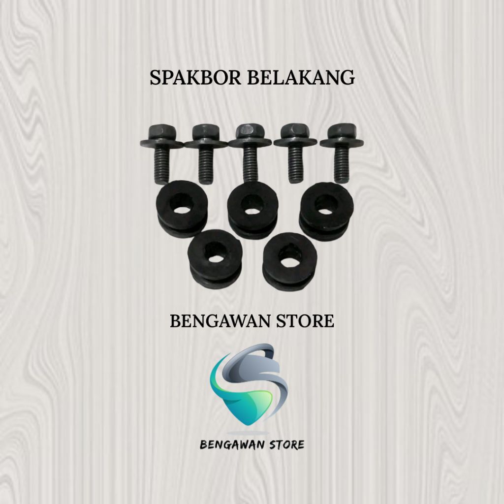 Baut Full Set Cover Bodi Body Spakbor Belakang Yamaha Sigma 2 Tak 2T