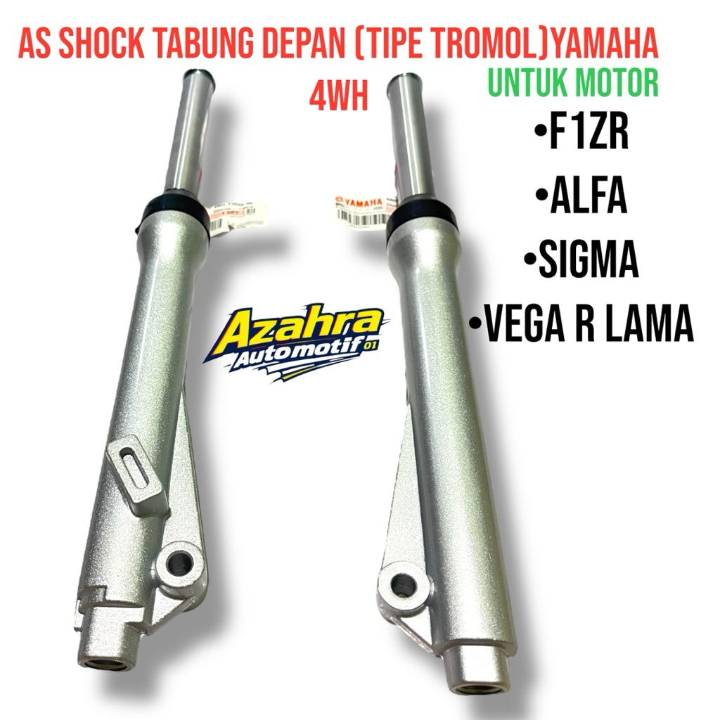 As Shock Tabung Shock Breaker Depan Yamaha (Tipe Tromol) F1ZR Alfa Sigma Vega R Lama