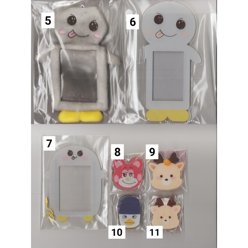 READY STOCK - CARD HOLDER ACRYLIC PLUSH RIIZE - GRIPTOK / POP SOCKET RIIZE