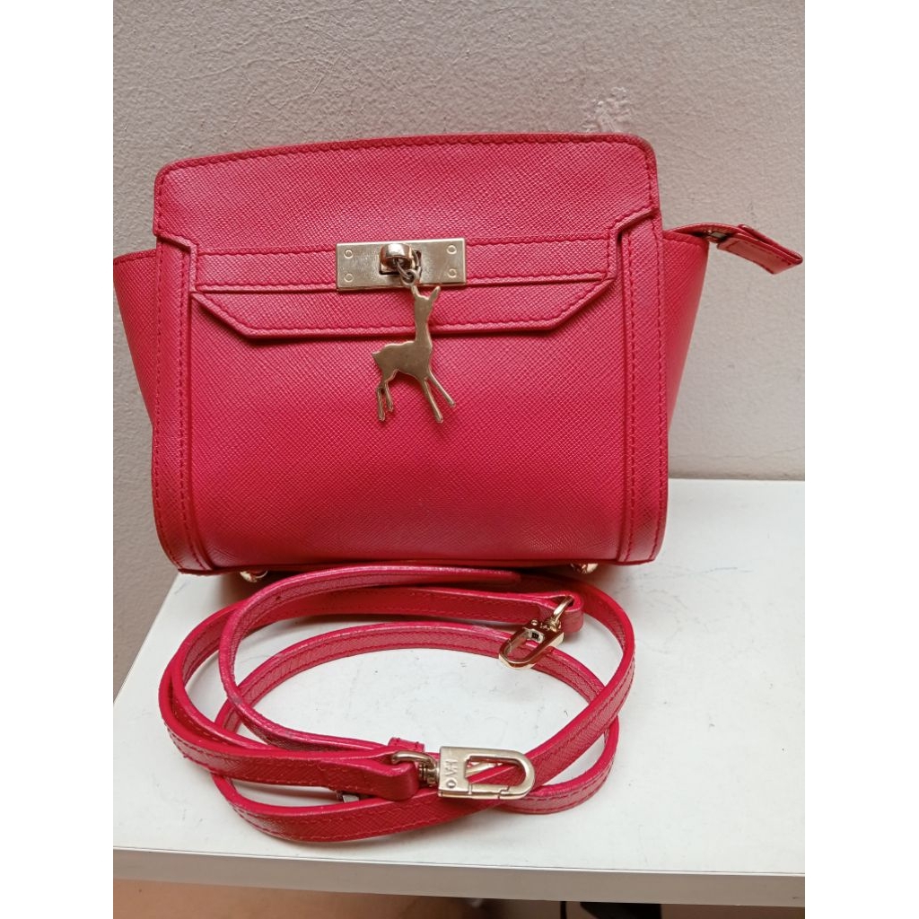 Vanessa Hogan, tas cimit kulit asli safiano