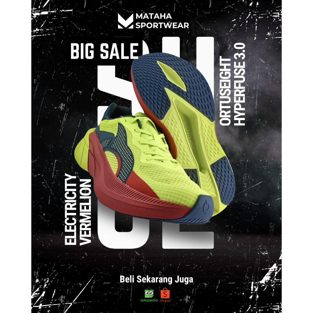 ORTUSEIGHT HYPERFUSE 3.0 - Sepatu Lari