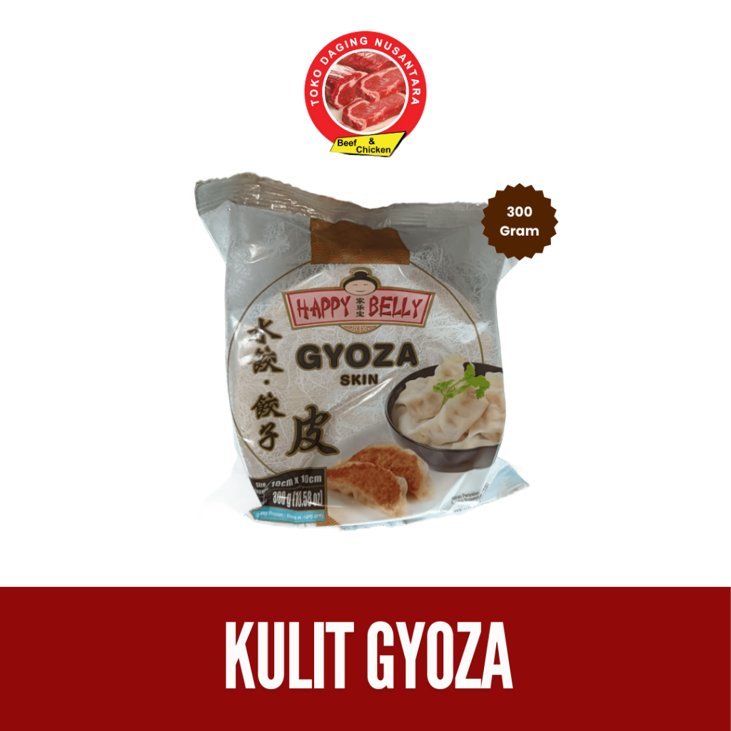 Kulit Gyoza 300 Gram / Happy Belly TYJ Gyoza Skin
