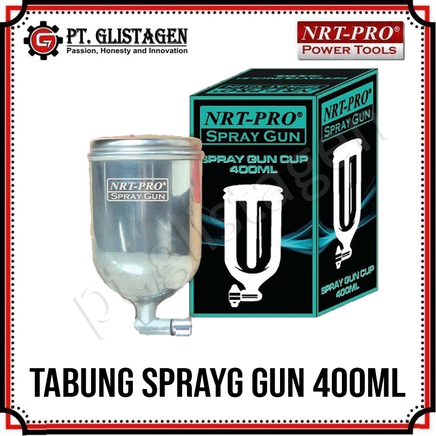 Tabung Spray Gun F100G 400cc Spray Gun Cup Tabung Atas 400ml