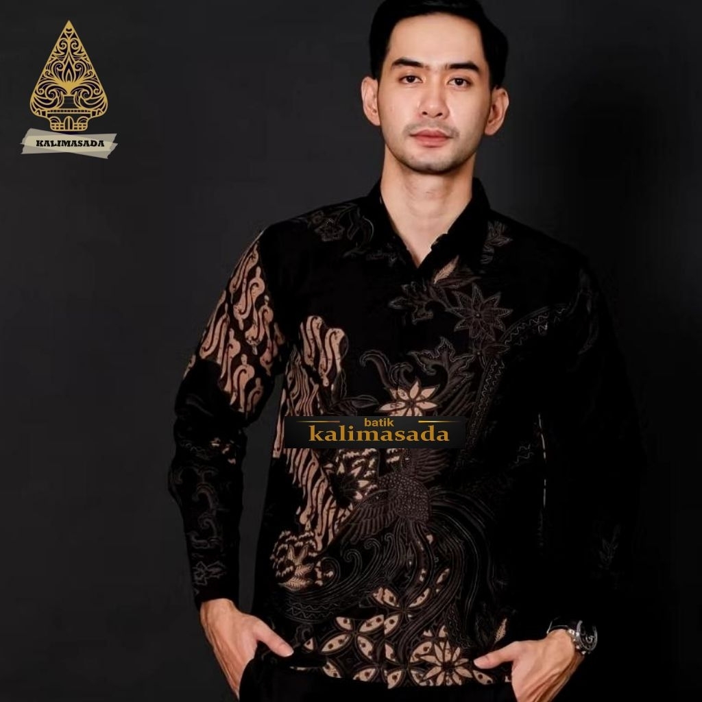 KEMEJA BATIK PREMIUM • Kemeja batik pria terbaru • Hem Batik Pria Lengan Panjang • SET CELANA SARKEM