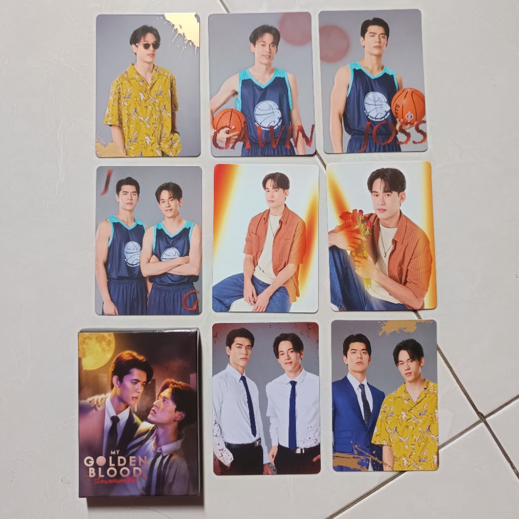 Collectible Card CC My Golden Blood JossGawin GMMTV Joss Wayar Gawin Caskey Sharing