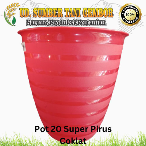 Pot Super Pirus - Pot Media Tanam - Pot Estetik