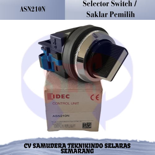 IDEC ASN210N Selector Switch / Saklar Pemilih
