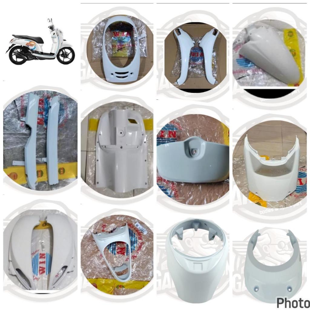 WIN ORIGINAL Jual Satuan / Jual Eceran Cover Full Body Bodi Halus Honda Scoopy fi esp k16 2013 2014 