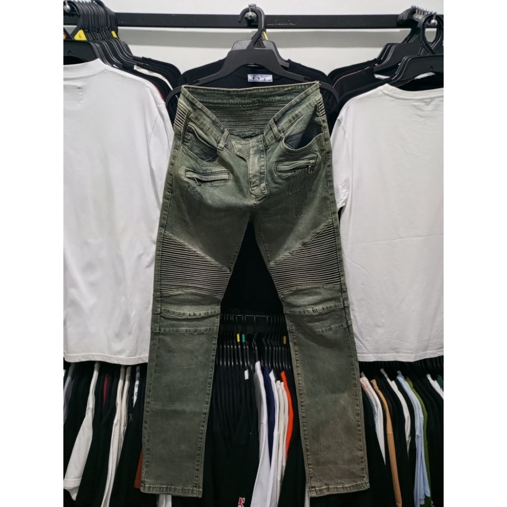 BALMAIN PANTS DRK SECOND