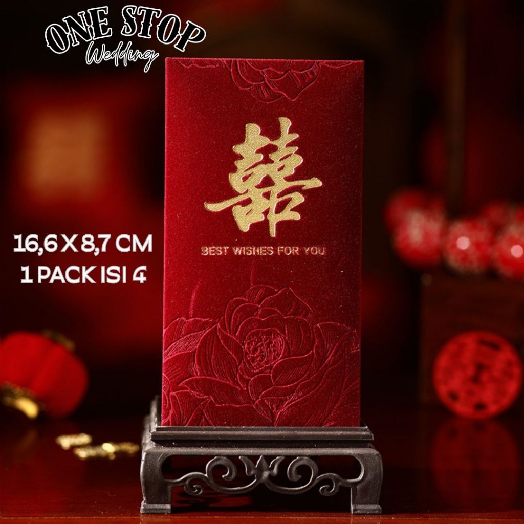 [ONESTOPWEDDING] Angpao Premium Pernikahan, Angpao Premium Sangjit, Angpao Premium Wedding