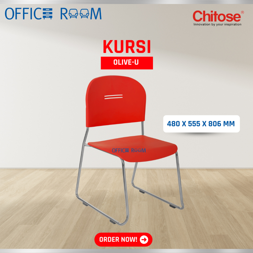 Kursi Susun / Kursi Chitose Olive-U