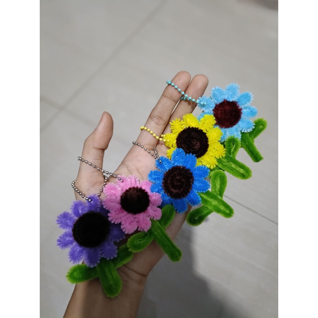 gantungan kunci kawat bulu/gantungan kunci kawat bulu lucu/gantungan souvenir/gantungan tas/gantunga