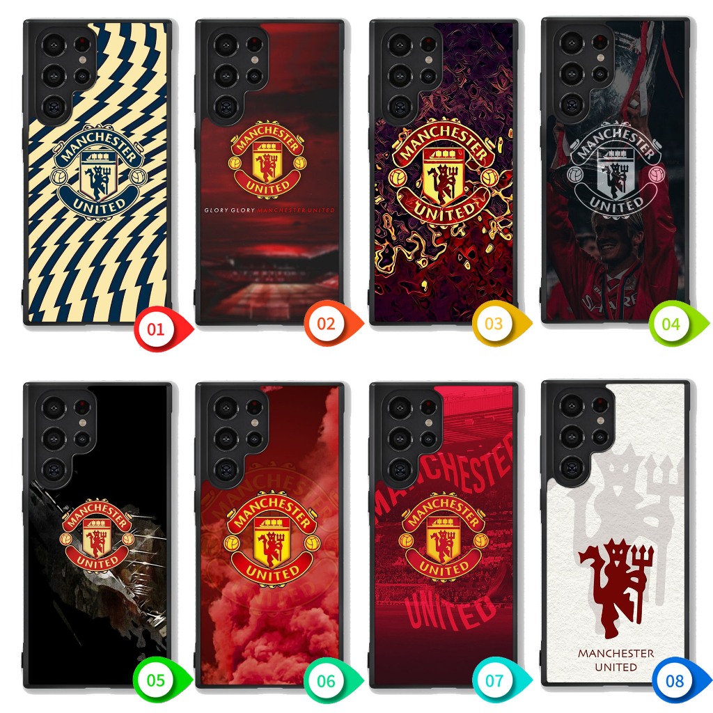 Case Samsung Galaxy S25 S24 S23 S22 S21 S20 Note 20 10 Ultra Plus FE Edge Manchster United IC0205