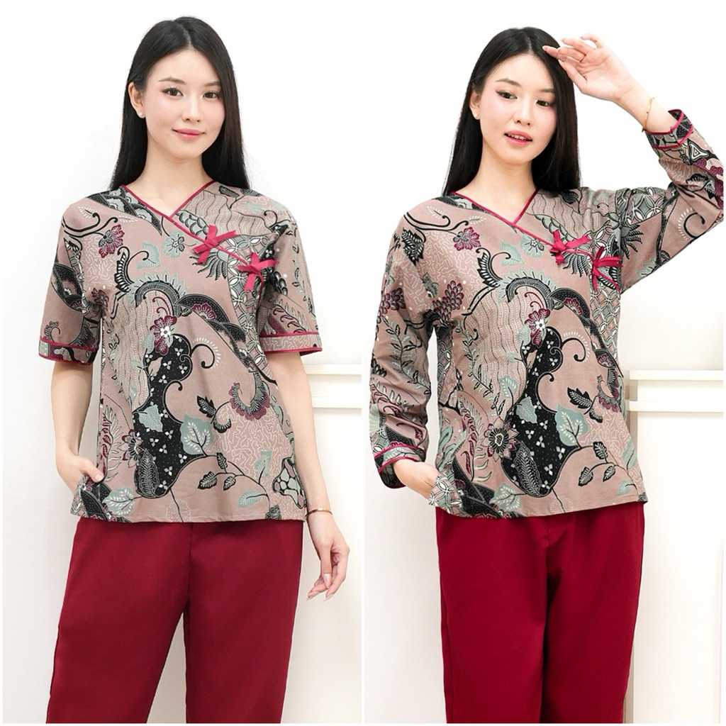 ALDA seragam suster/ baju suster/ nanny uniform/ hotel uniform/ seragam batik