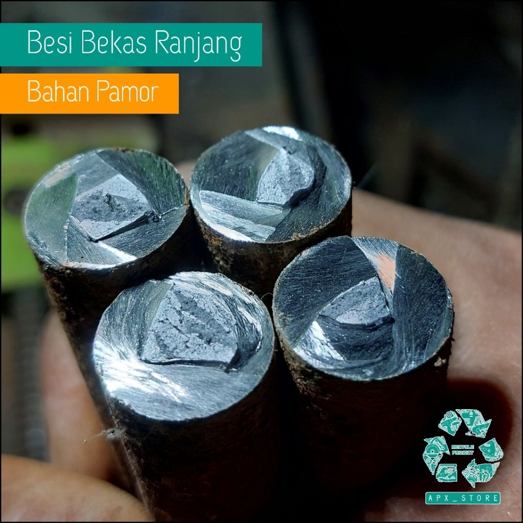 Besi Pamor, Bekas Ranjang Kuno, Model Silinder,.