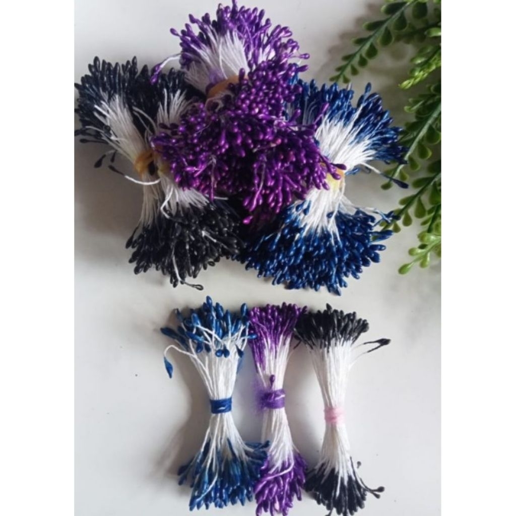 Putik Sari Mini 1 Ikat - Putik Sari Bunga Putik Sari Imitasi Putik Bunga Stoking