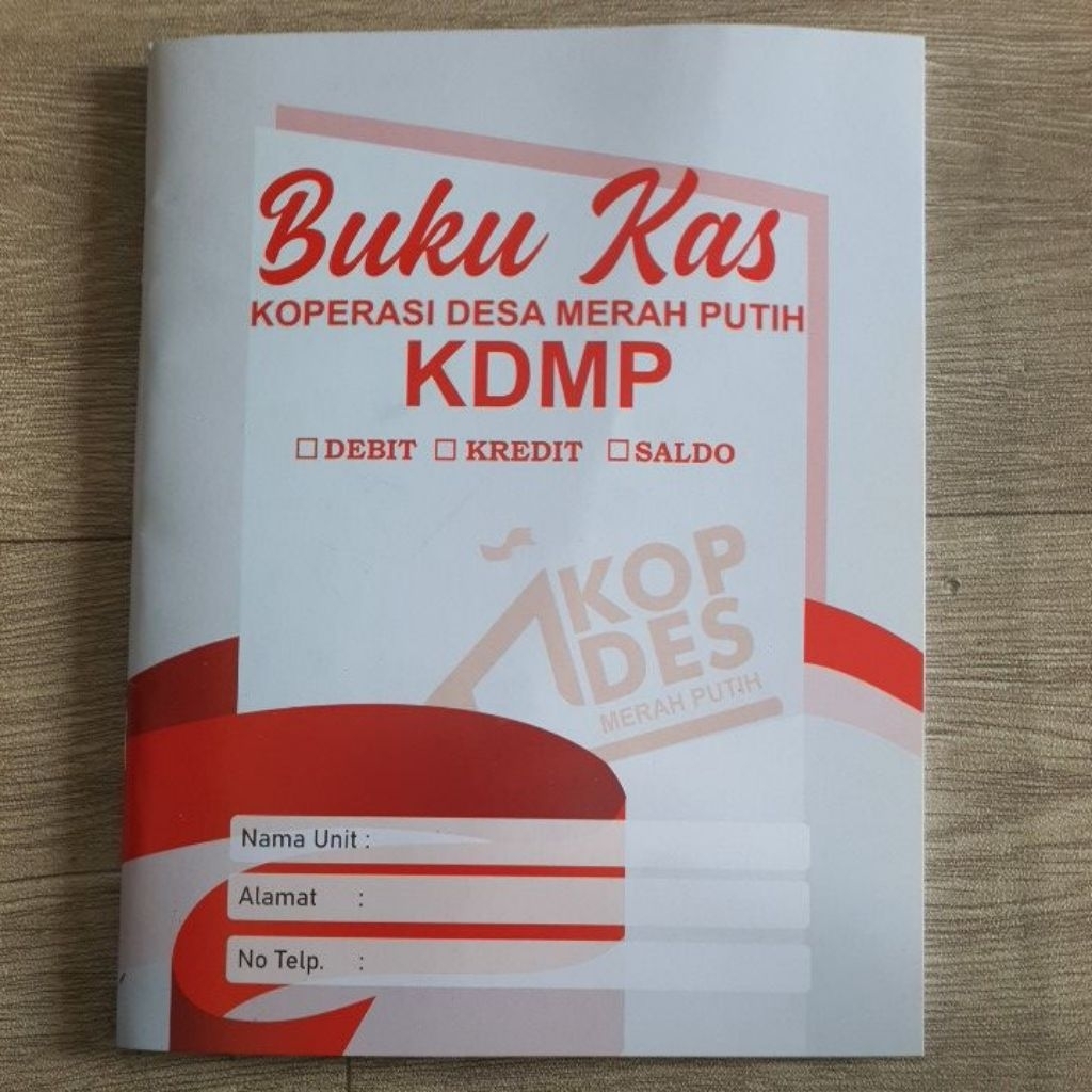 BUKU KAS KOPERASI DESA MERAH PUTIH