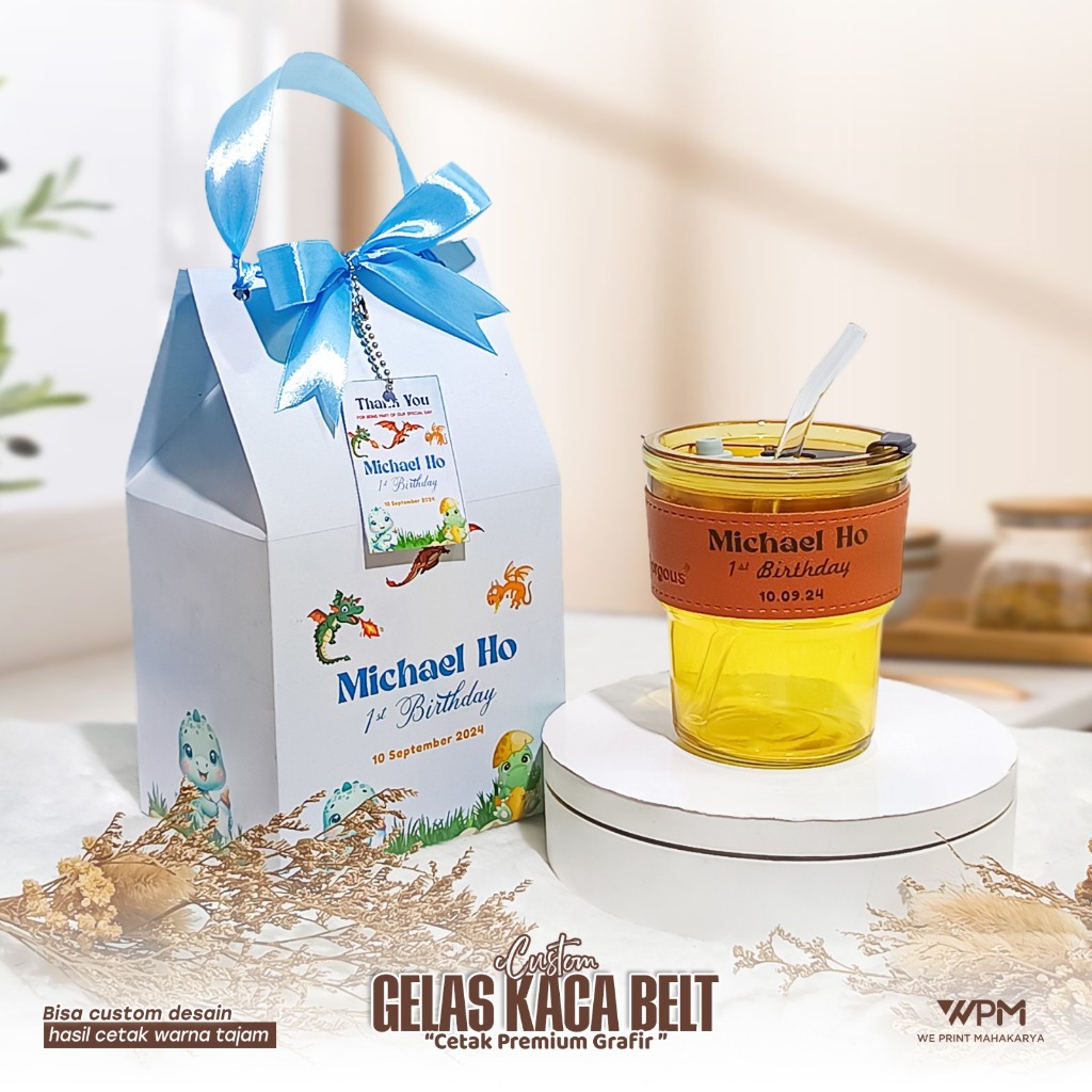 SOUVENIR GELAS KACA CUSTOM / CUSTOM SOUVENIR KACA