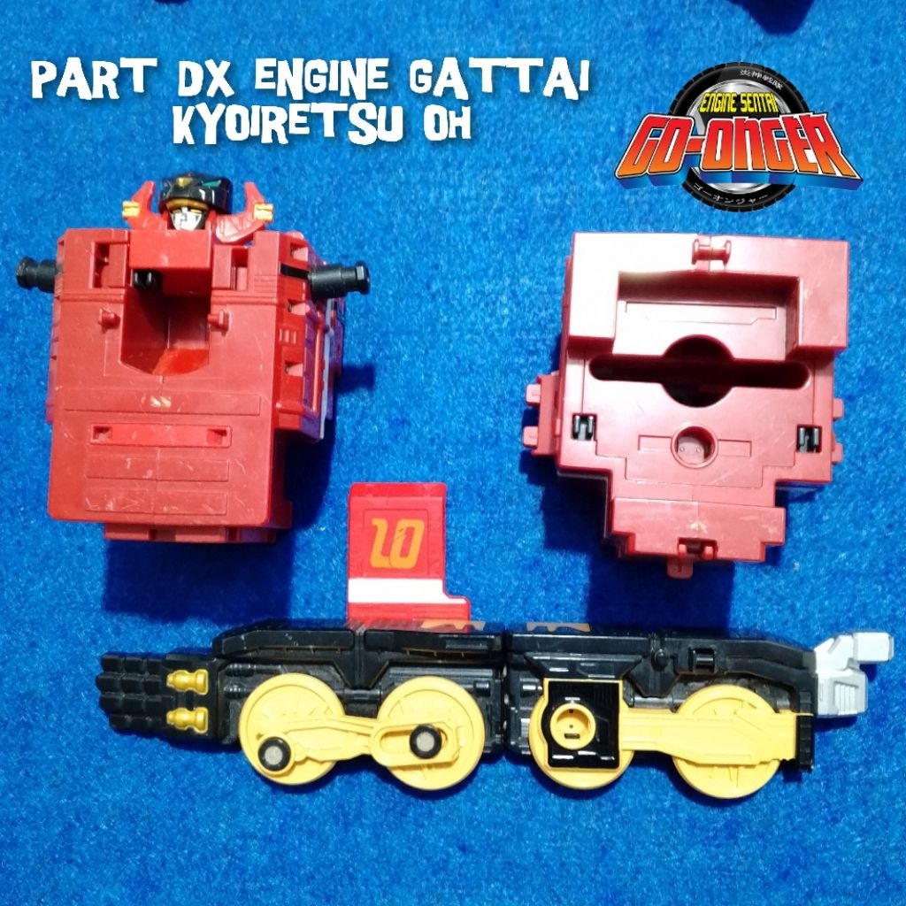 Part DX Megazord Engine Gattai Kyoiretsu Oh Go Onger Original BANDAI Japan version