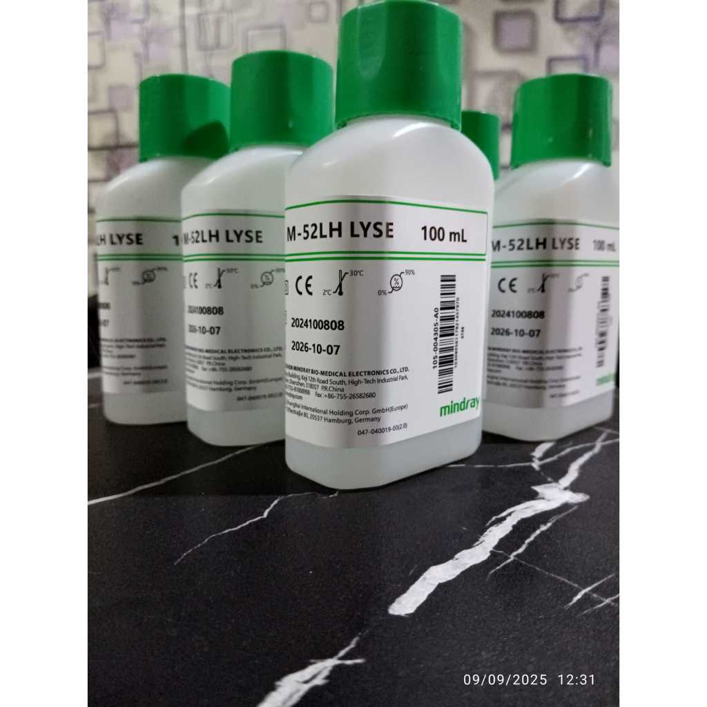 Reagen LH Lyse M52 Mindray Hematology Analyzer (BC-5000/BC-5150/BC-5130/BC-5120/BC-5140) 100 ml